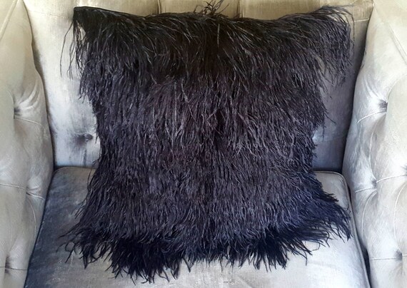 ostrich feather pillow
