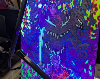 Back To The Past GLOW Canvas