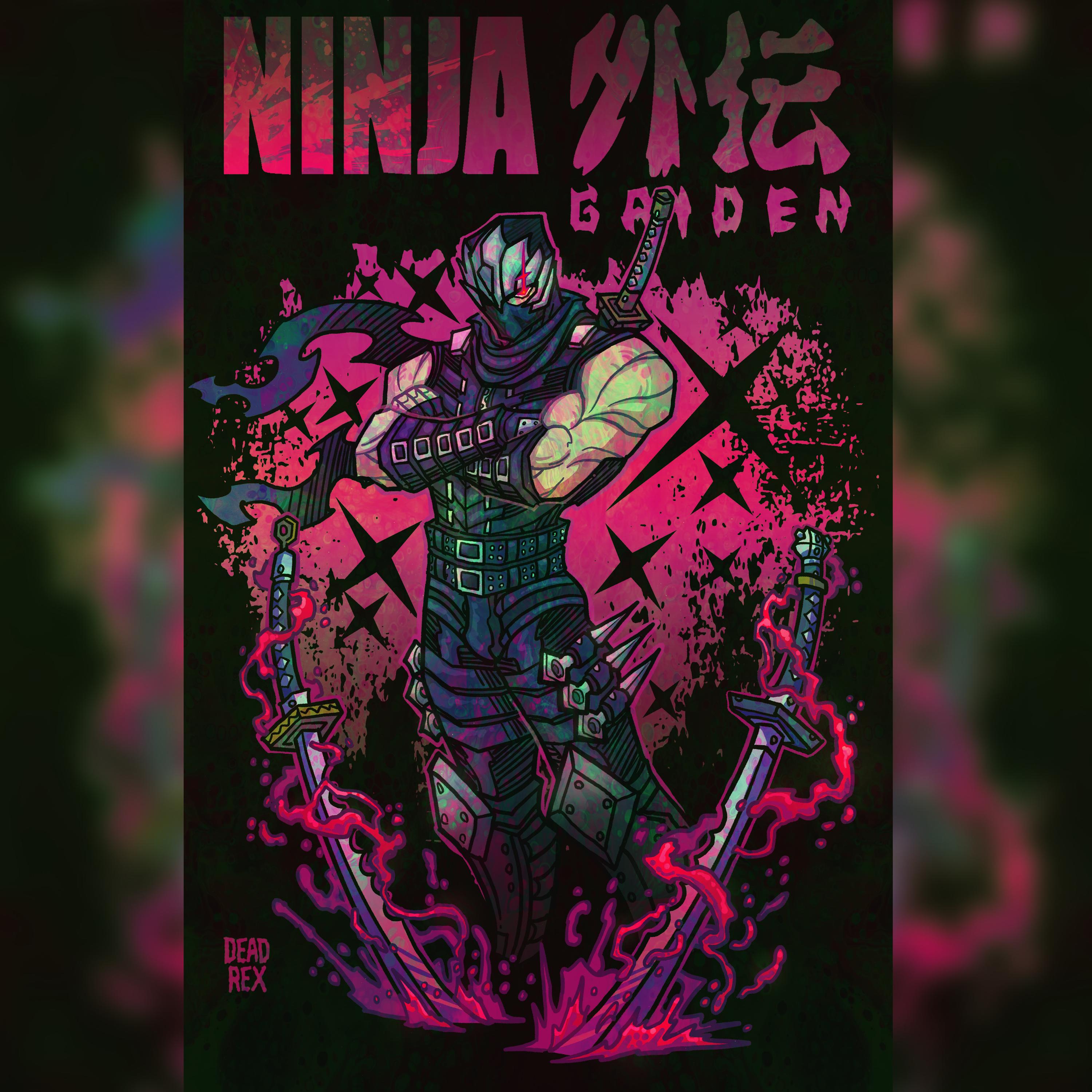 Ninja Gaiden Poster - Etsy