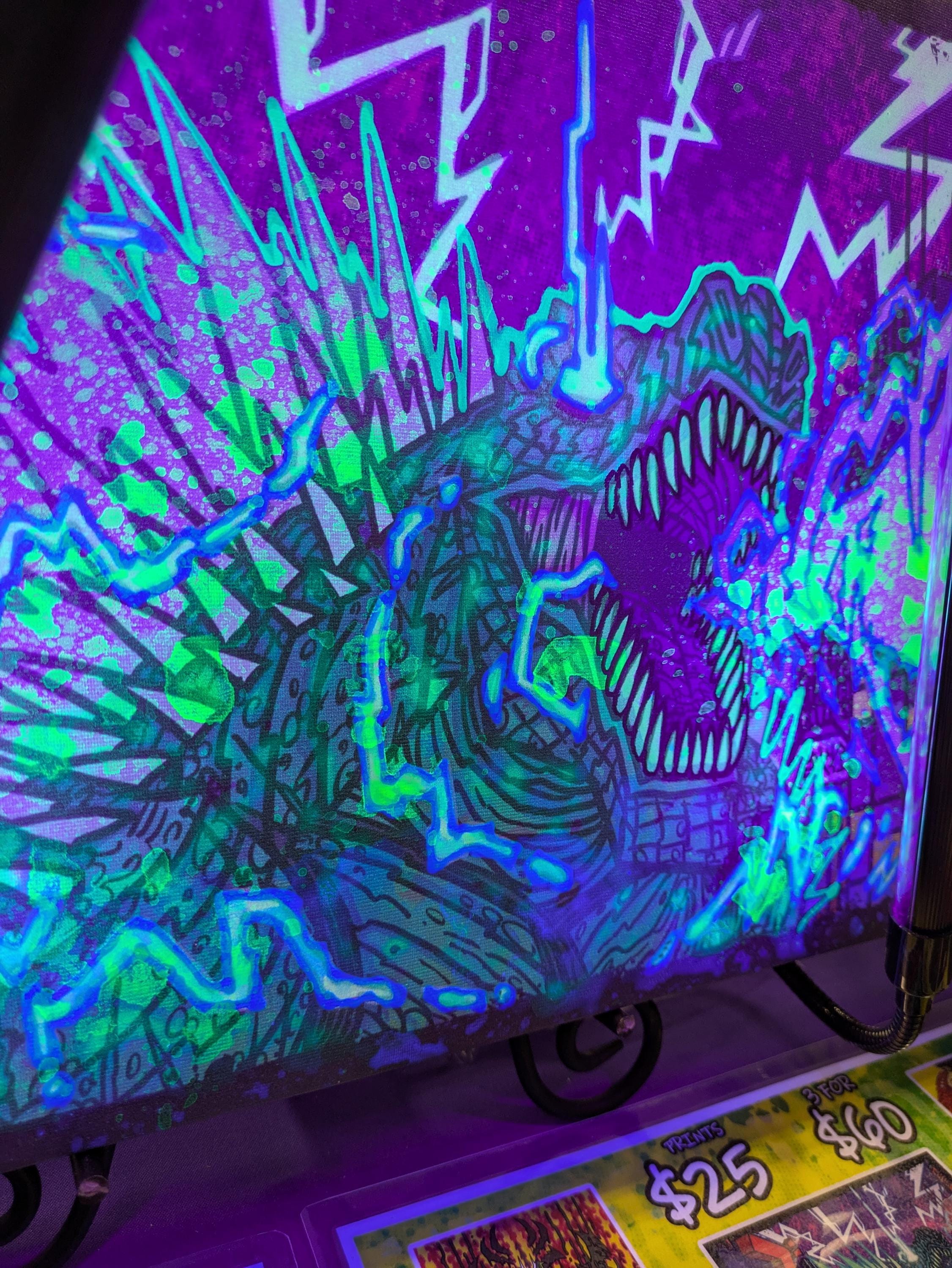 Bad Breath GLOW Canvas