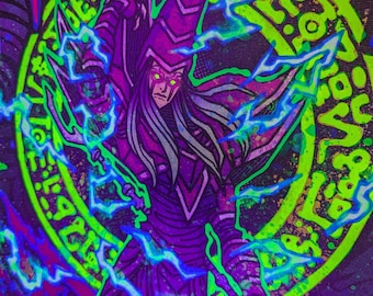 The Magician GLOW canvas