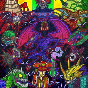 Metroid 11x17 print