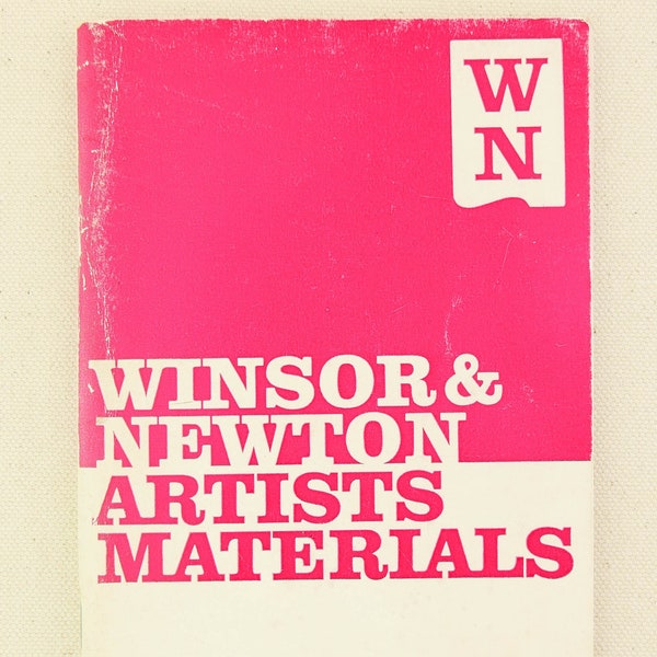 Winsor and Newton Artists' Materials Pocket Catalogue - 1969