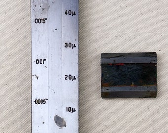 Vintage Sheen Grind Gauge in Original Wooden Box for Pigment Measurement