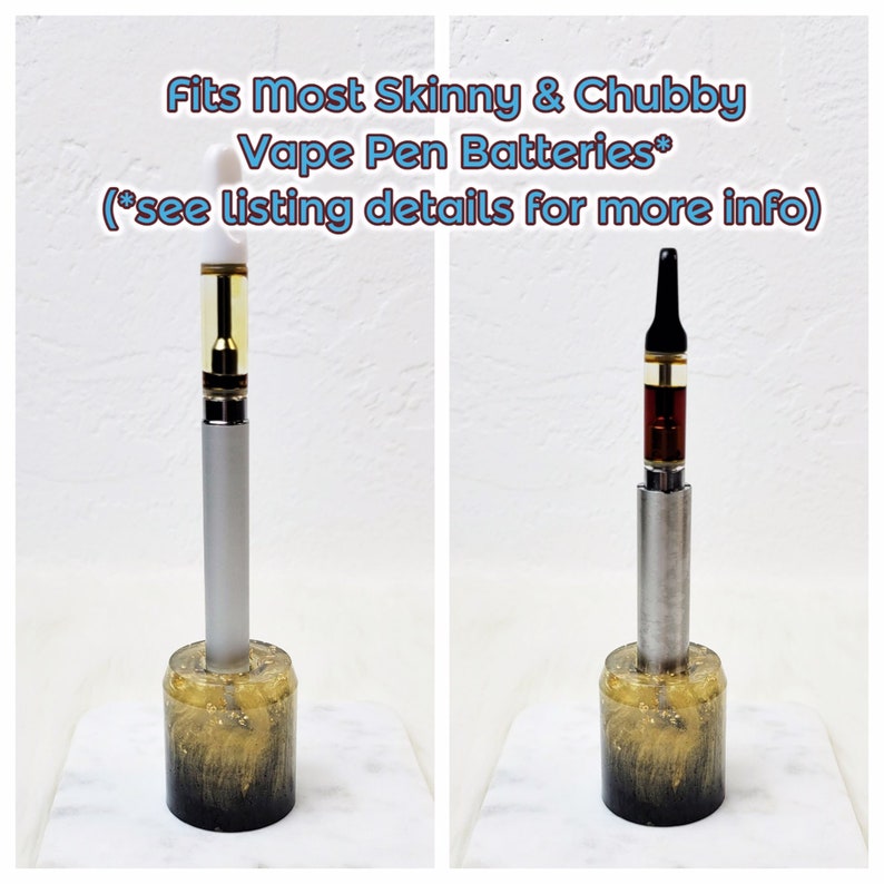 Vape Pen Stand Vape Pen Holder Handmade Charcoal Black and Etsy