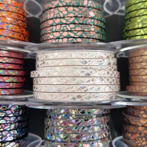 Fascia Elastica Glitterata 5 Metri Larga 40 Mm: Elastico Per Cucito Creativo, Abbigliamento E Fai Da Te (argento) - 3
