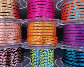 5mm Flat Leather -  High Quality Leather Cord - Made in EU