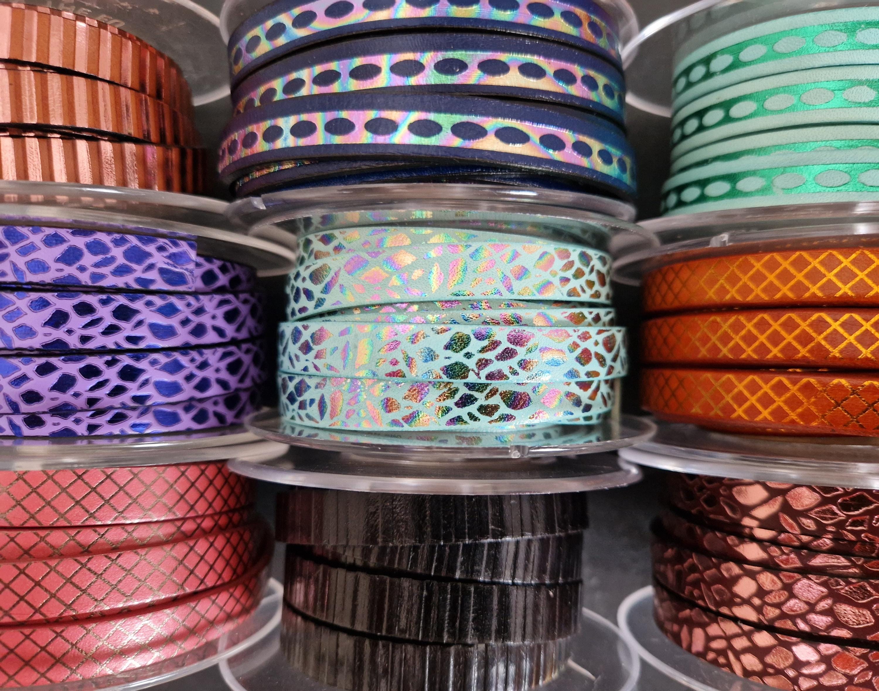 10 mm Flat Leather -  High Quality Leather Cord - Made in EU