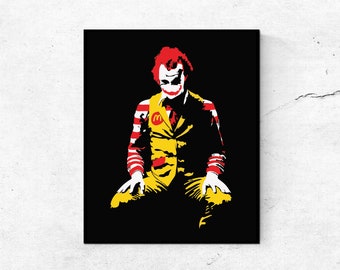 New Joker Movie Joaquin Phoenix Film 2019 Print Silk Art Poster N-129