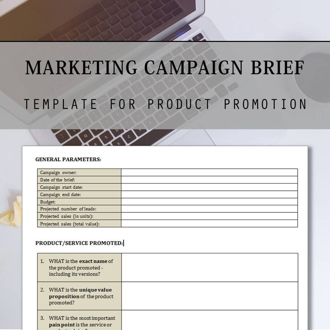 business plan brief template