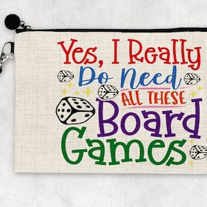 Yes, I really do need all these board games Bag | Funny Board Game Bag | Board Games gift | Meeple Bag | Meeple gift | Board Game Stocking