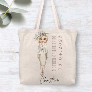 Mother of the Bride Gift | Bridesmaid Tote Bag | Bridal gift bags | Wedding Party Bags | Maid of Honour | Mother of the Groom |Hen Party bag