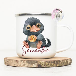 Platypus Camping Mug | Cute Platypus Mug | I Love Platypus | Personalised Platypus Gift | Birthday, Christmas Platypus Gift for grandson