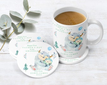 My First Fathers Day as a Grandad gift mug | First Fathers Day gift for Grandad, Grandpa, Pops, Papa |New Grandad, Gramps Keepsake from baby