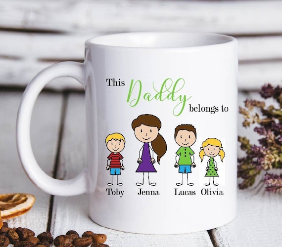 THIS DADDY BELONGS to Mug Daddy Mug Fathers Day Gift for Dads