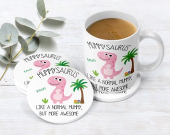 Mummy Mug and Coaster Set | Mum Mug | Gift for Mum on Mothers Day | Mothers Day Gift | Birthday gift for Mum | Christmas gift for Mum, Mummy