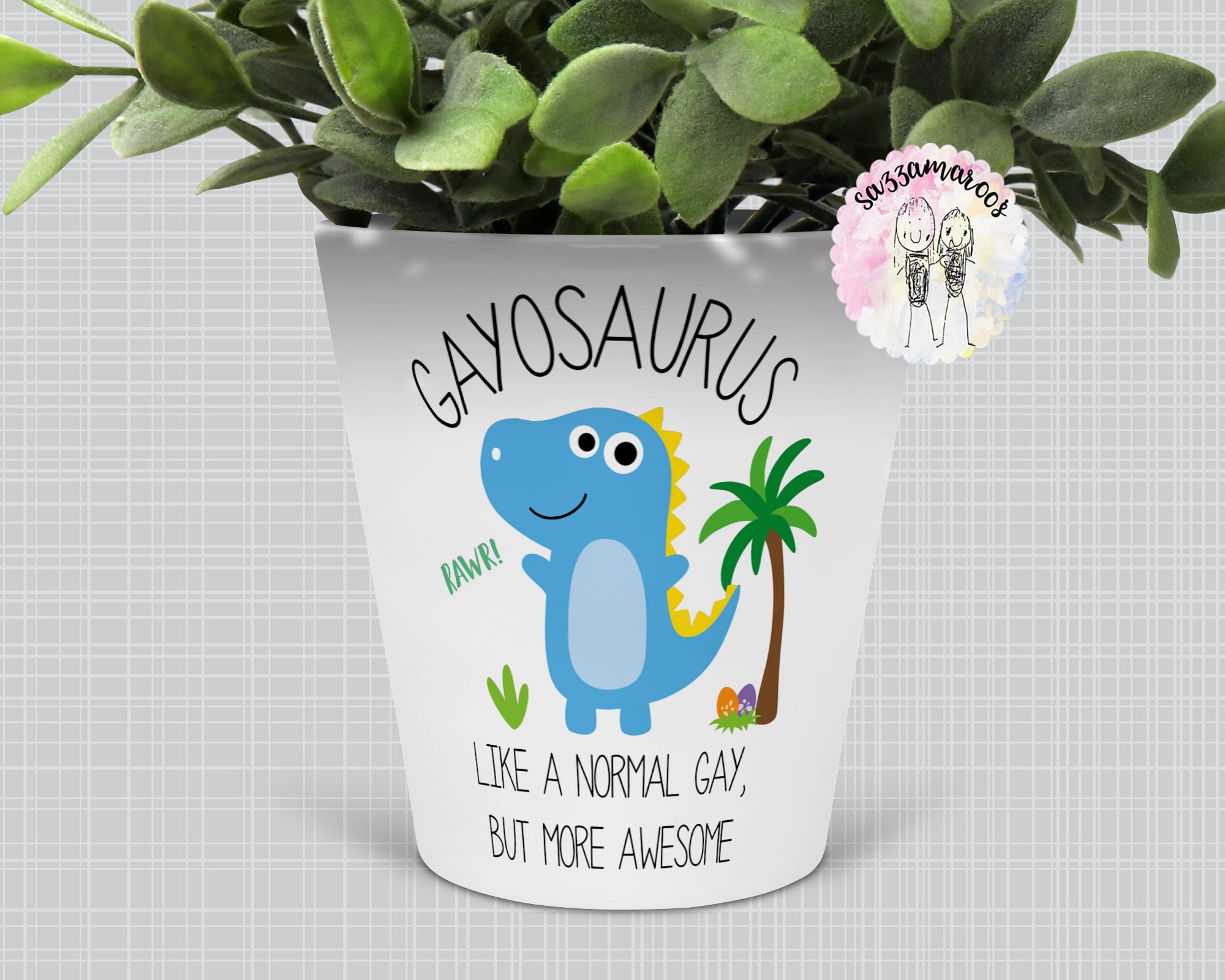 FOTAP LGBTQ Geschenk-Tragetasche – Spotify-inspiriertes Design, 23,5x17 Cm, Aus Segeltuch, Wasserabweisend