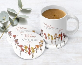 Floral 'If Mums Were Flowers' Coffee Mug, Mother's Day Gift