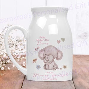 You are Blooming Beautiful bloempot | Moederdagcadeau voor oma oma oppas Nana oma oma | Nanny en ik | Vaas Small Bud Posy