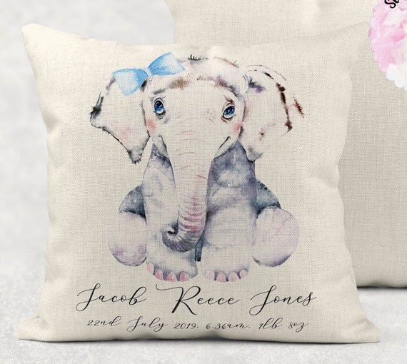 baby elephant cushion