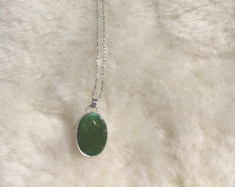 Royston turquoise sterling silver necklace 16"