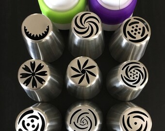 Russian Piping tips set (complete starter kit) + Bonus Tips