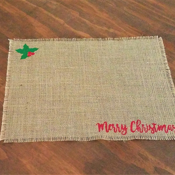Burlap Placemats Etsy