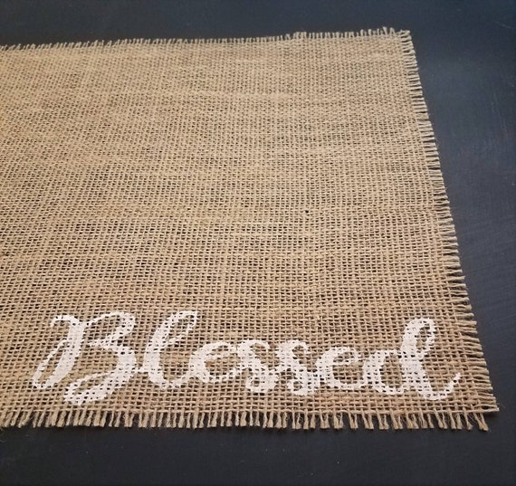 Burlap Placemats 