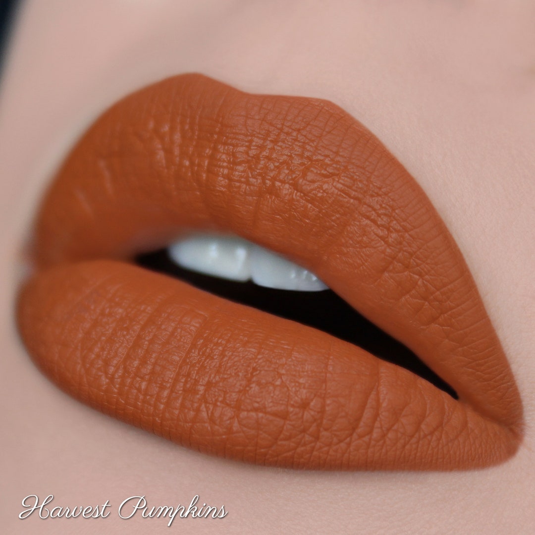 Harvest Pumpkins Liquid Lipstick - Etsy