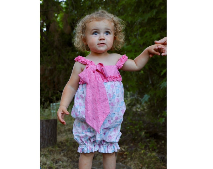 Birdie Romper, Spring, Summer, Girls, Toddler,