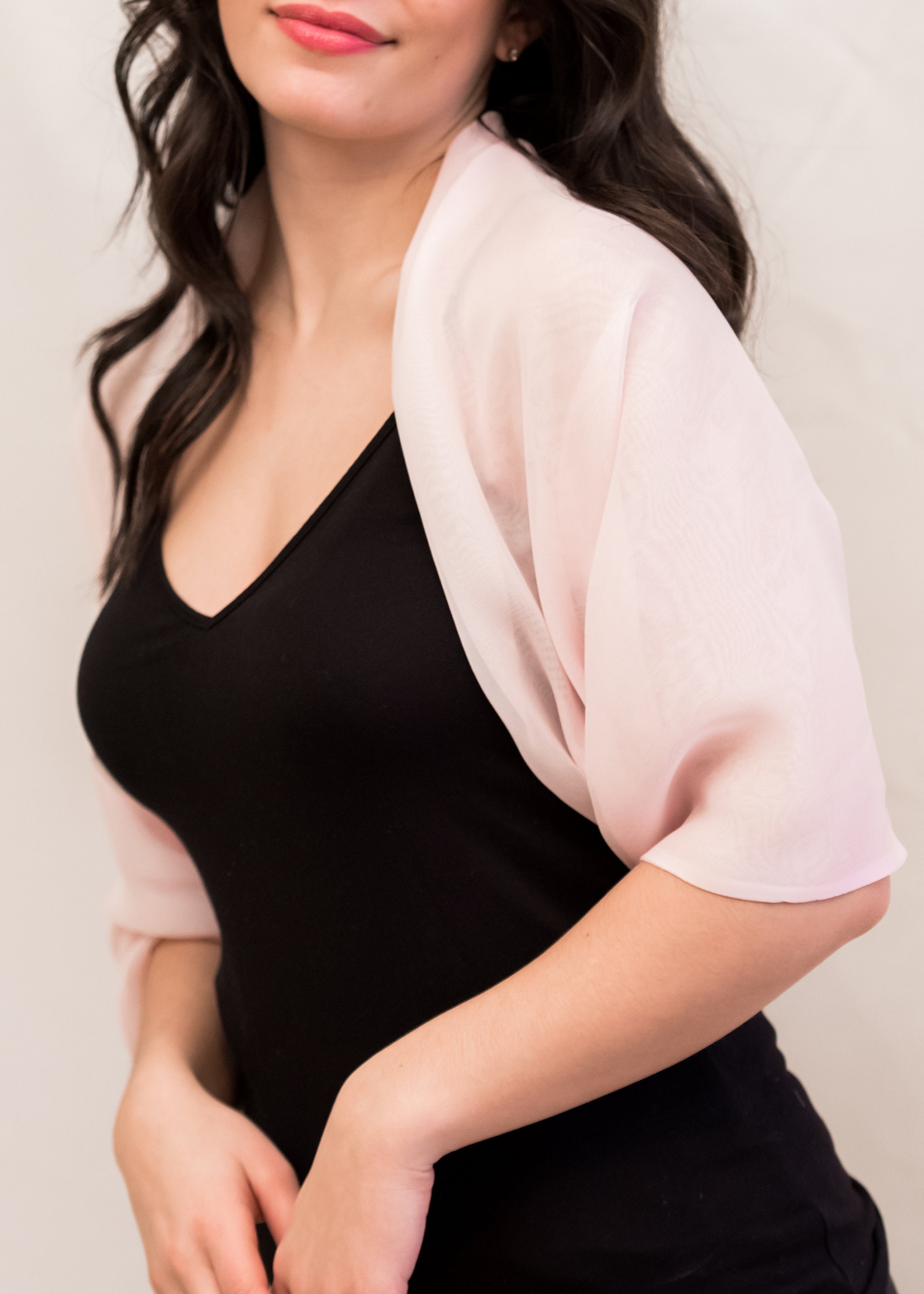 Pink Shrug - Etsy