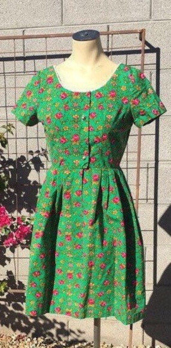 Vintage 1960s thigh high dress