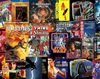 GEEKERY MALE Mystery Gift Box - Geek Male Birthday - Father's Day - Geekery Gift Set - Comics, Toys, Cards and More!