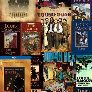 OLD West Legends - WILD WEST Mystery Mixed Gift Box - Novels, Cards, Collectibles and More!
