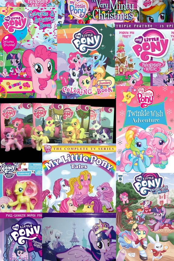 My Little Pony Gift Set Mystery Gift Box Birthday Etsy