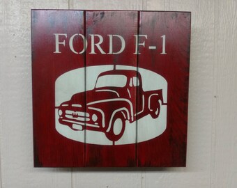 FORD TRUCK Concealment Wall Art Box