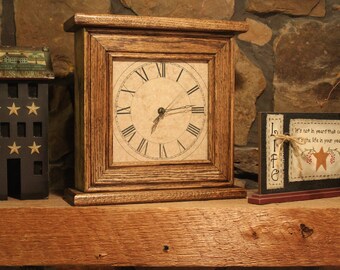 Mantel Shelf Clock Concealment Safe Decorative Secret Stash Hidden