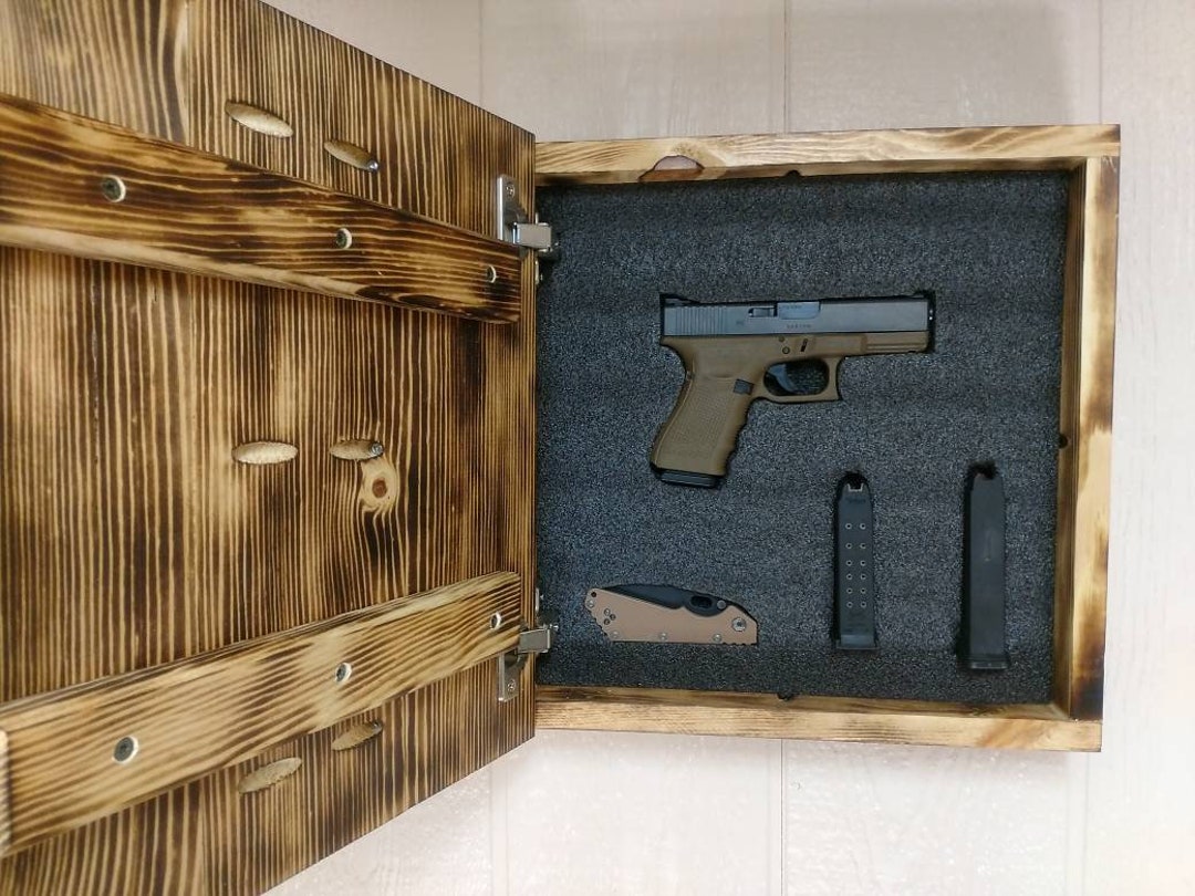 Liberty Home Charred AR-15 Join or Die Hidden Gun Storage Sign -  Armadillo Safes