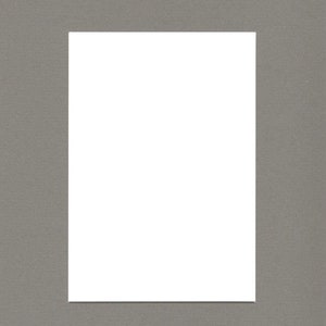 Pack of (2) 24x36 Acid Free White Core Picture Mats cut for 20x30 Pictures in Sage Green