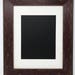 18x24 2.25" Red Country Farmhouse Solid Wood Picture Frame with Cream Mat Cut for 13x19 Picture