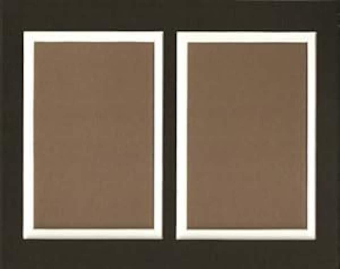 Pack of (5) 11x14 Acid Free Double Picture Mats With (2) Openings for ...