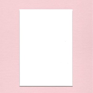 8x10 White Picture Mats with White Core for 5x7 Pictures - Fits 8x10 Frame, Soft Yellow