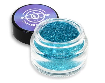 Biodegradable glitter fine blue, cosmetic eco glitter vegan, face and body glitter, eco friendly gifts for her, festival accessories
