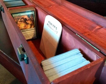 Deck Cube Stick Battle Box for Magic The Gathering, Pokemon, Yugioh TCG