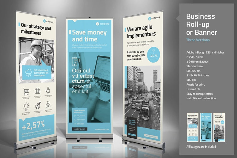 banner templates for indesign banner templates for indesign
