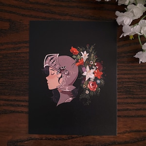Mini Print - Łzy sierpnia | Oryginalna sztuka, Rysunek, Sztuka ścienna