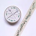 Sword Washi Tape - Silver Foil and Floral Design | Planner Accessories, Scrapbook, Sketchbook, Stationary 