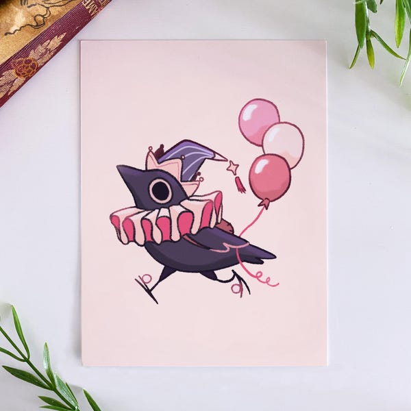 4x6 Print - Walden the Fool | Illustration, Drawing, Wall Art