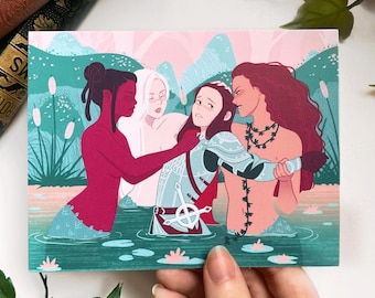 4,2 "x 5,5" Druck - Overtaken (Rahmen Nicht Enthalten) | Original Kunst, Zeichnung, Wandkunst