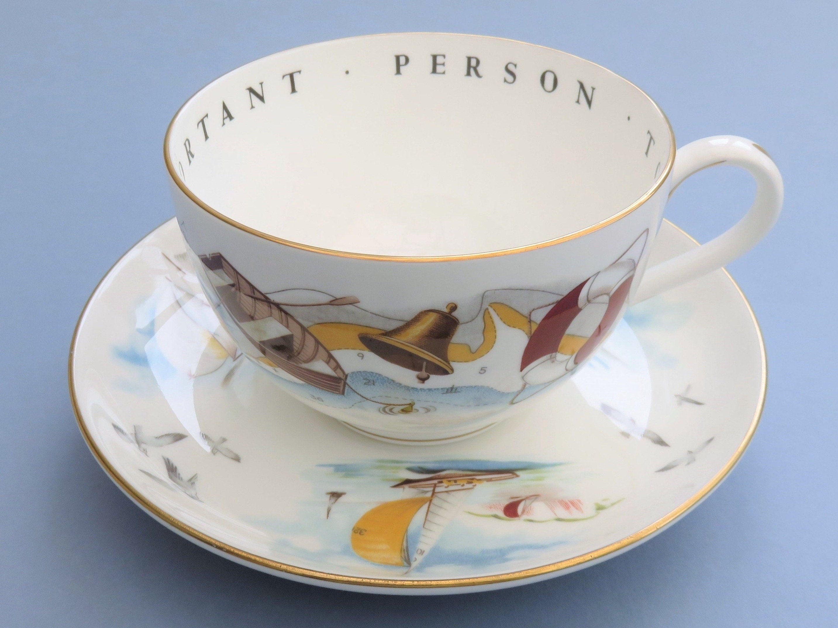 Royal Worcester China Cup and Saucer - Etsy Canada